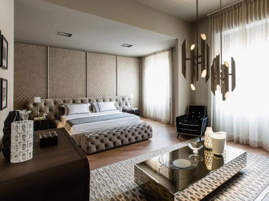 Кровать Sleepart Ланс SleepArt, стиль барокко, ампир, рококо, цвет бежевый