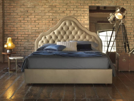 Кровать Sleepart Меконг SleepArt, стиль рококо, французский, восточный, прованс, цвет бежевый