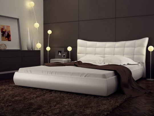 Кровать Sleepart Равенна SleepArt, стиль современный, модерн, цвет белый