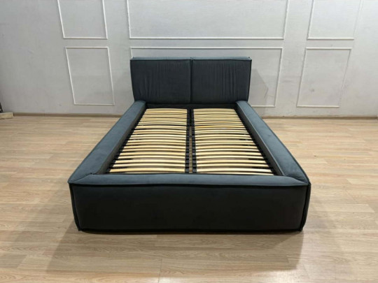 Кровать Mebelin Лофт (Сити) по цене от 73 900 ₽ , стиль лофт, современный, цвет зеленый 5 | Кровати с мягкой обивкой