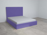 Кровать Mebelin Стил Лайн (Аланса) Фиолетовый по цене от 49 500 ₽ , стиль современный, цвет фиолетовый 4 | Кровати Mebelin