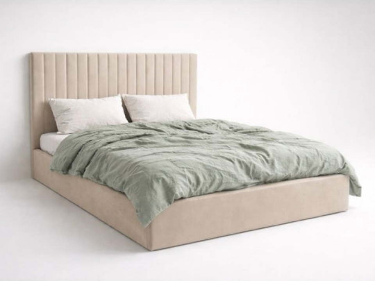 Кровать Mebelin Стил Лайн (Аланса) Бежевый Mebelin, стиль современный, цвет бежевый