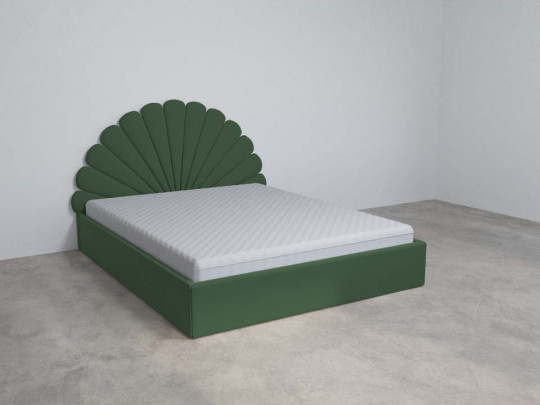 Кровать Sleepart Эссема Зеленый по цене от 51 000 ₽ , стиль классический, рококо, цвет зеленый 3 | Кровати с мягкой обивкой