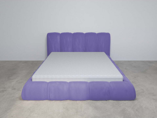 Кровать Mebelin Объем Элит (Меретти) Фиолетовый по цене от 67 200 ₽ , стиль современный, цвет фиолетовый 1 | Кровати Mebelin