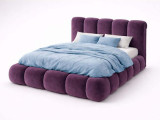 Кровать Mebelin Объем Элит (Меретти) Фиолетовый Mebelin, стиль современный, цвет фиолетовый