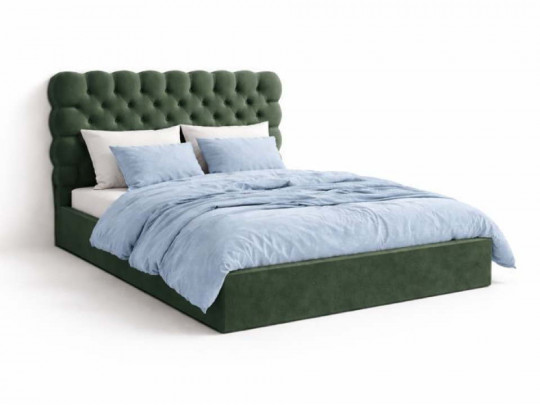 Кровать Sleepart Милан Зеленый SleepArt, стиль рококо, прованс, цвет зеленый