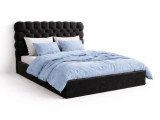 Кровать Sleepart Милан с подъемным механизмом Черный SleepArt, стиль рококо, прованс, цвет черный