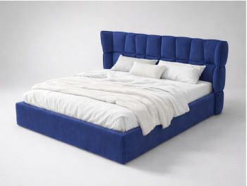 Кровать Mebelin Эфирия (Паулина) с подъемным механизмом Синий