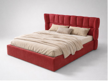 Кровать Mebelin Эфирия (Паулина) с подъемным механизмом Красный