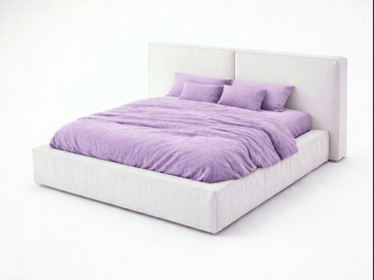 Кровать Mebelin Лофт (Сити) Белый Mebelin, стиль лофт, современный, цвет белый