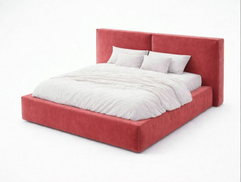 Кровать Mebelin Лофт (Сити) с подъемным механизмом Красный
