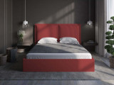 Кровать Mebelin Селин (Суанс) с подъемным механизмом Красный по цене от 63 900 ₽ , стиль современный, цвет красный 3 | Кровати с подъемным механизмом