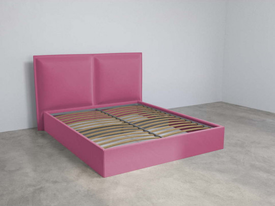Кровать Mebelin Селин (Суанс) с подъемным механизмом Розовый по цене от 63 900 ₽ , стиль современный, цвет розовый 4 | Кровати с подъемным механизмом