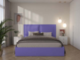 Кровать Mebelin Селин (Суанс) Фиолетовый по цене от 59 900 ₽ , стиль современный, цвет фиолетовый 3 | Кровати Mebelin
