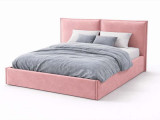 Кровать Mebelin Селин (Суанс) с подъемным механизмом Розовый Mebelin, стиль современный, цвет розовый
