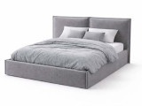 Кровать Mebelin Селин (Суанс) с подъемным механизмом Серый Mebelin, стиль современный, цвет серый