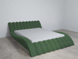 Кровать Mebelin Виченца Зеленый по цене от 56 000 ₽ , стиль современный, цвет зеленый 4 | Кровати с мягкой обивкой