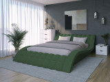 Кровать Mebelin Виченца Зеленый по цене от 56 000 ₽ , стиль современный, цвет зеленый 3 | Кровати с мягкой обивкой