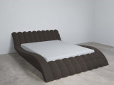 Кровать Mebelin Виченца Коричневый по цене от 56 000 ₽ , стиль современный, цвет коричневый 4 | Кровати с мягкой обивкой