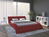 Кровать Mebelin Виченца с подъемным механизмом Красный по цене от 60 000 ₽ , стиль современный, цвет красный 3 | Кровати с подъемным механизмом