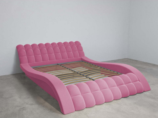 Кровать Mebelin Виченца с подъемным механизмом Розовый по цене от 60 000 ₽ , стиль современный, цвет розовый 4 | Кровати с подъемным механизмом