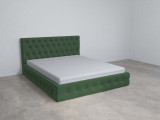 Кровать Mebelin Элегант (Венеция) Зеленый по цене от 44 800 ₽ , стиль современный, цвет зеленый 1 | Кровати с каретной стяжкой