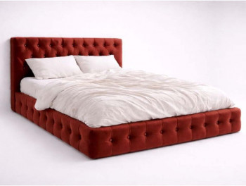 Кровать Mebelin Элегант (Венеция) с подъемным механизмом Красный