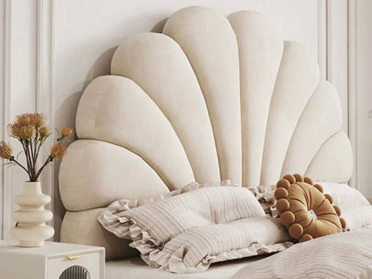 Детская кровать Testiera Ирис по цене от 47 600 ₽ , стиль современный, цвет бежевый 2 | Детские мягкие кровати