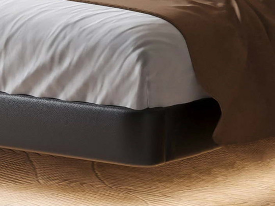 Детская парящая кровать Testiera Линия по цене от 72 100 ₽ , стиль современный, цвет черный, белый 4 | Детские мягкие кровати