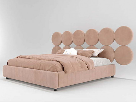 Детская кровать Testiera Соты по цене от 63 000 ₽ , стиль современный, цвет розовый 6 | Детские мягкие кровати