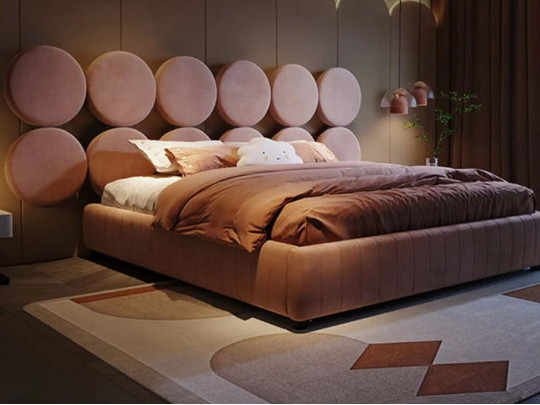 Детская кровать Testiera Соты по цене от 63 000 ₽ , стиль современный, цвет розовый 3 | Детские мягкие кровати