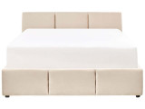 Кровать Testiera Amazon бежевый по цене от 35 420 ₽ , стиль современный, цвет бежевый 2 | Кровати с мягкой обивкой