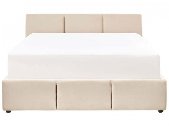Кровать Testiera Amazon бежевый по цене от 35 420 ₽ , стиль современный, цвет бежевый 2 | Кровати с мягкой обивкой