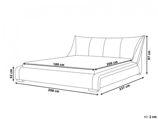 Кровать Testiera Apple по цене от 49 560 ₽ , стиль современный, цвет серый 3 | Кровати с мягкой обивкой