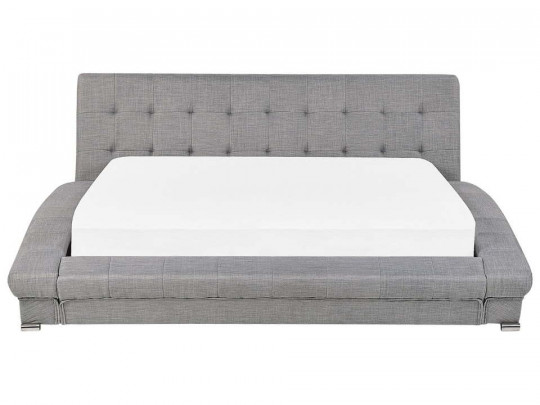 Кровать Testiera Apricot по цене от 47 880 ₽ , стиль современный, цвет серый, светло-серый 2 | Кровати с мягкой обивкой