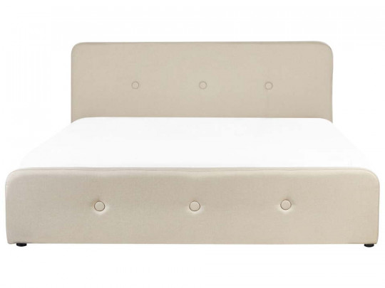 Кровать Testiera Carnation по цене от 35 140 ₽ , стиль современный, цвет бежевый 2 | Кровати с мягкой обивкой
