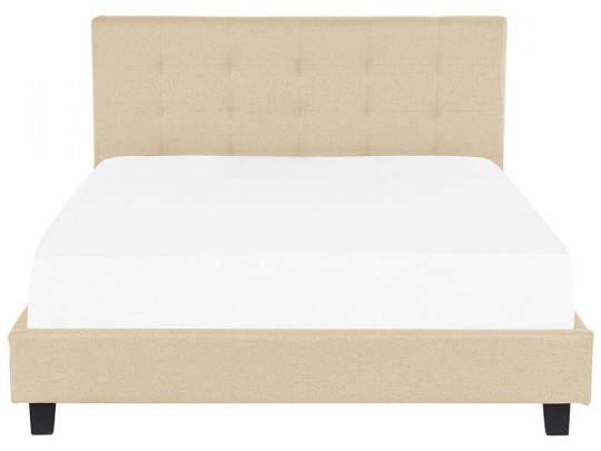 Кровать Testiera Daisy бежевый по цене от 32 340 ₽ , стиль современный, цвет бежевый 2 | Кровати с мягкой обивкой