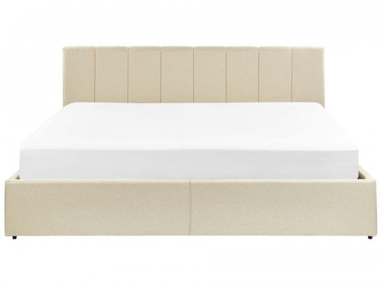 Кровать Testiera Kenya бежевый по цене от 36 680 ₽ , стиль современный, цвет бежевый 2 | Кровати с мягкой обивкой