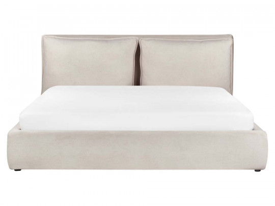 Кровать Testiera Lima бежевый по цене от 43 680 ₽ , стиль современный, лофт, цвет бежевый 2 | Кровати с мягкой обивкой