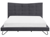 Кровать Testiera Olive черный по цене от 40 040 ₽ , стиль современный, цвет черный 2 | Кровати с мягкой обивкой