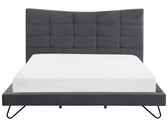 Кровать Testiera Olive черный по цене от 40 040 ₽ , стиль современный, цвет черный 2 | Кровати с мягкой обивкой