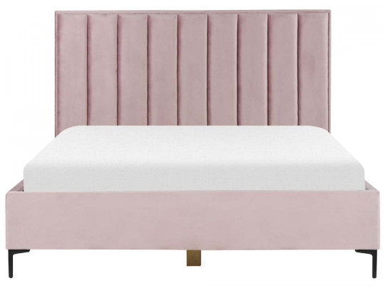 Кровать Testiera Red по цене от 36 680 ₽ , стиль скандинавский, цвет розовый 4 | Кровати с мягкой обивкой