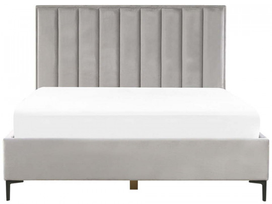 Кровать Testiera Red серый по цене от 36 680 ₽ , стиль скандинавский, цвет серый, светло-серый 3 | Кровати с мягкой обивкой