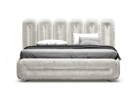 Кровать Testiera Bar 12 Testiera, стиль арт-деко, цвет серый