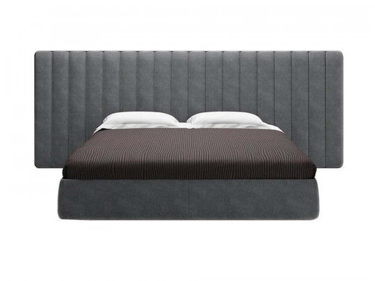Кровать Testiera Bar 13 | Кровати - 2 Кровать Testiera Bar 13 по цене от 66 250 ₽ , стиль арт-деко, цвет серый 2 | Кровати
