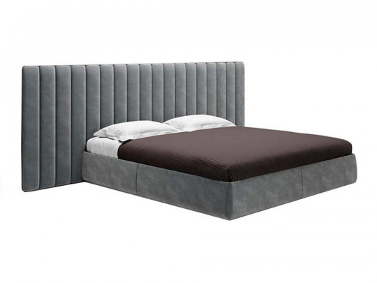 Кровать Testiera Bar 13 | Кровати - 3 Кровать Testiera Bar 13 по цене от 66 250 ₽ , стиль арт-деко, цвет серый 3 | Кровати