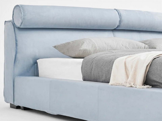 Кровать Testiera Bar 20 | Кровати - 5 Кровать Testiera Bar 20 по цене от 58 250 ₽ , стиль минимализм, цвет голубой 5 | Кровати