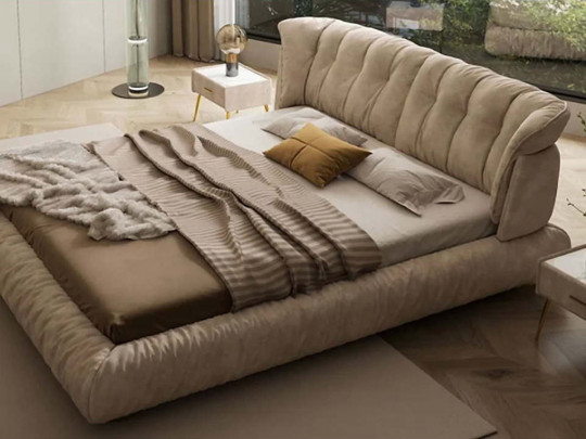 Кровать Testiera Bar 25 | Кровати - 4 Кровать Testiera Bar 25 по цене от 78 250 ₽ , стиль неоклассика, цвет бежевый 4 | Кровати