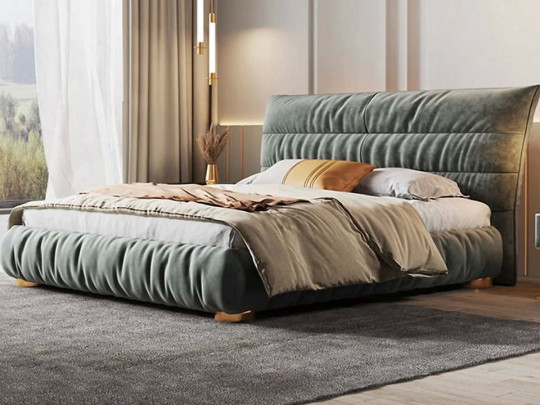 Кровать Testiera Bar 2 по цене от 77 250 ₽ , стиль современный, цвет серый 7 | Кровати