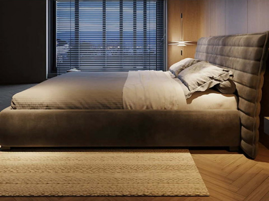 Кровать Testiera Bar 8 по цене от 58 250 ₽ , стиль современный, цвет черный 7 | Кровати